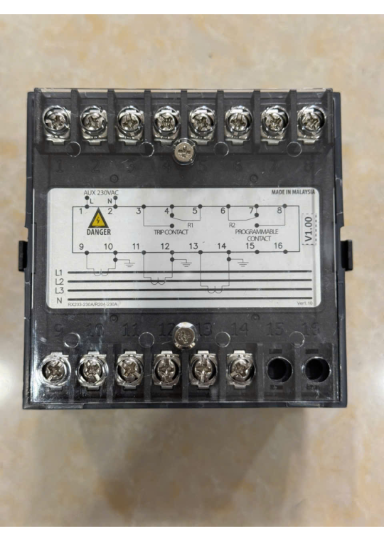 Rơ le bảo vệ quá dòng Mikro R204-230A 