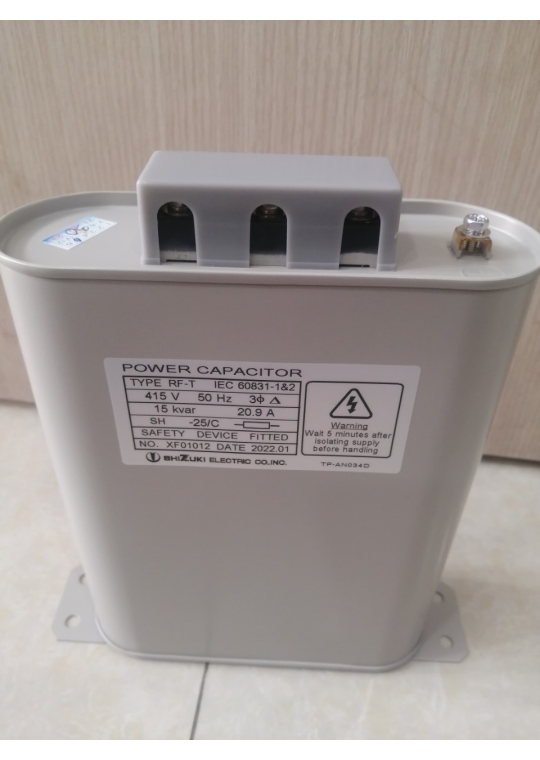 TỤ BÙ DẦU SHIZUKI 3P 15KVAr 415V ( RF-T41515 )