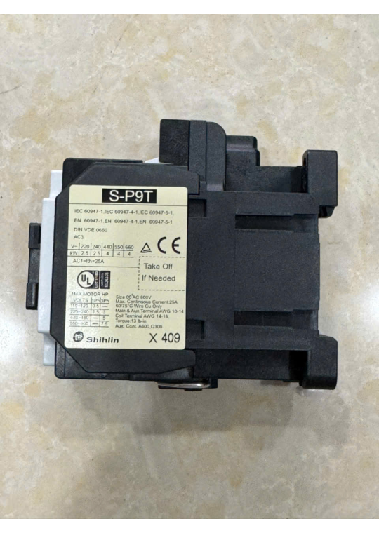 Contactor SHIHLIN 3P 9A ( S-P9T )