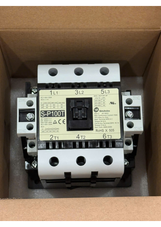 Contactor SHIHLIN 3P 105A ( S-P100T )