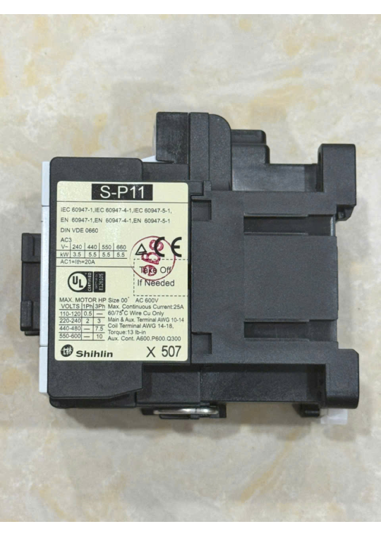 Contactor SHIHLIN 3P 12A ( S-P11 )