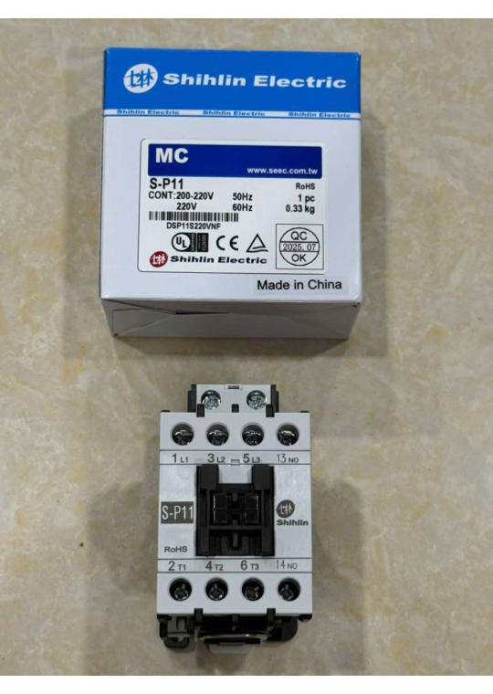 Contactor SHIHLIN 3P 12A ( S-P11 )