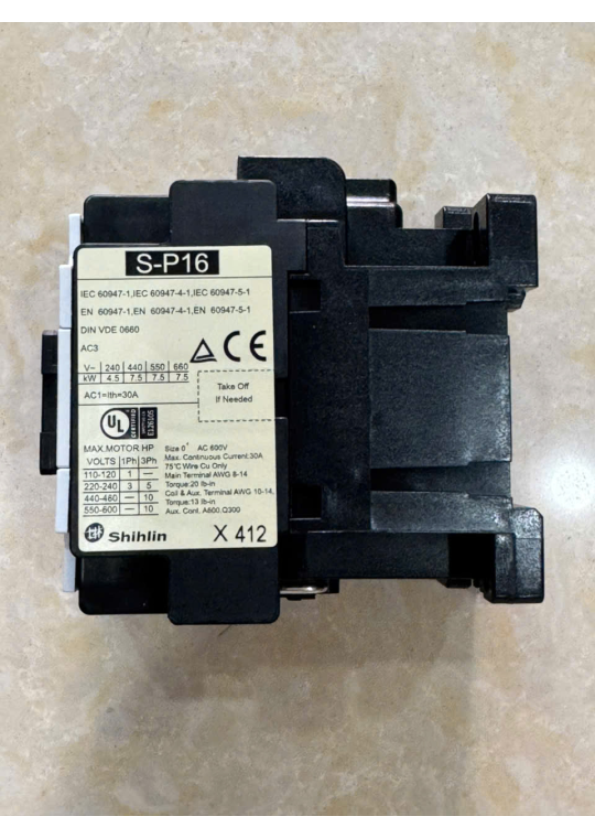 Contactor SHIHLIN 3P 18A ( S-P16 )