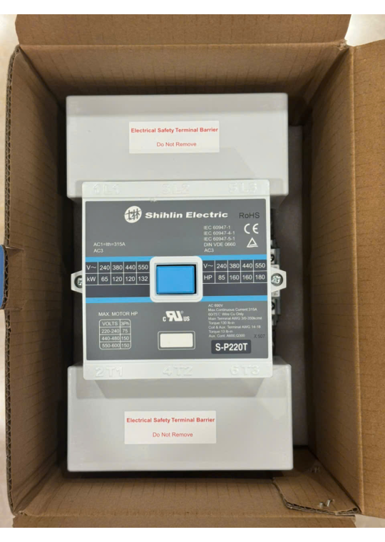 Contactor SHIHLIN 3P 220A ( S-P220T )