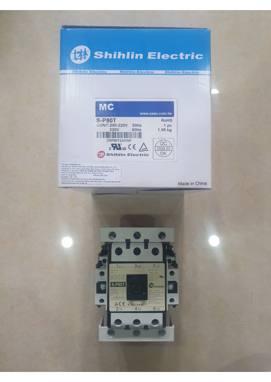 Contactor SHIHLIN 3P 80A ( S-P80T )