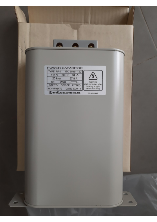 TỤ BÙ DẦU SHIZUKI 3P 20KVAr 415V ( RF-T41520 )