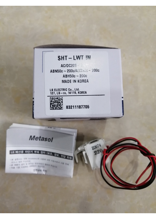 Cuộn ngắt Shunt trip coil LS cho MCCB dòng ABN/S50c ~ ABN/S203c ( SHT )
