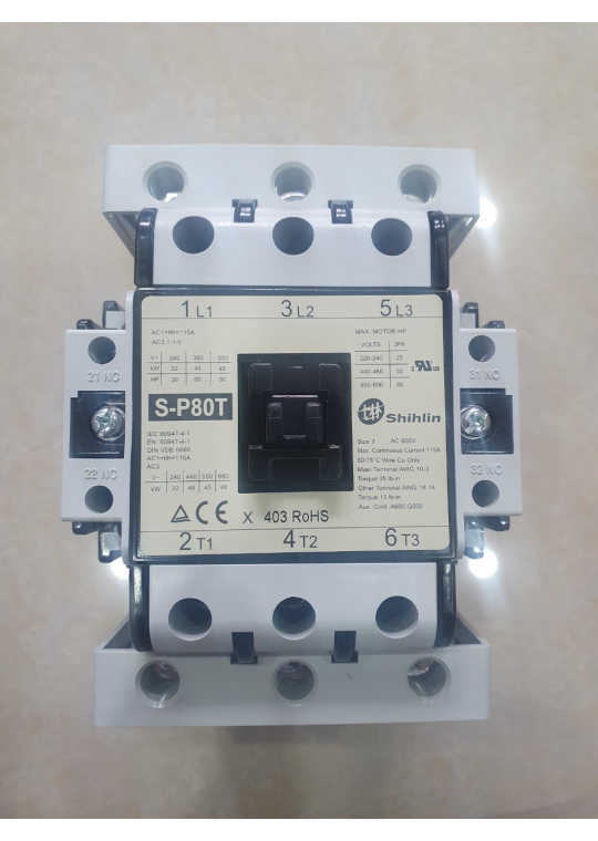 Contactor SHIHLIN 3P 80A ( S-P80T )
