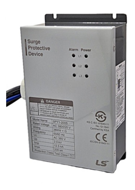 Chống sét lan truyền 4W+G 380/220V 200kA 2kV class I, II ( SPY1-200S )