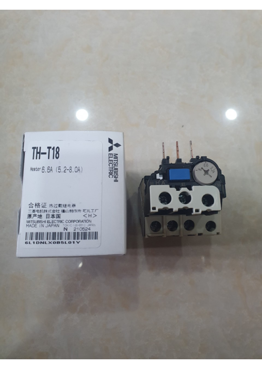 Rơ le nhiệt MITSUBISHI 3P 5.2-8.0A ( TH-T18 )