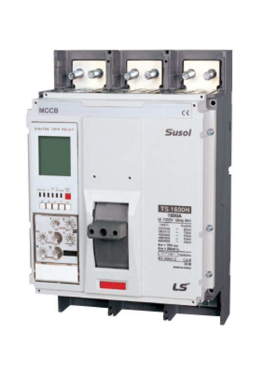 MCCB LS 3P 1250A 50kA chỉnh dòng điện tử 7 bước từ 0.4~1.0 x In ( TS1250N )