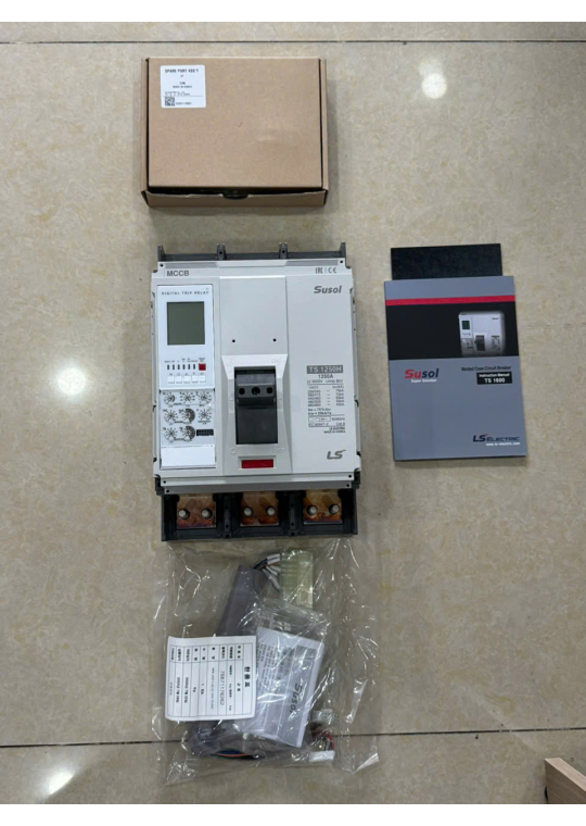 MCCB LS 3P 1250A 70kA chỉnh dòng điện tử 7 bước từ 0.4~1.0 x In ( TS1250H )