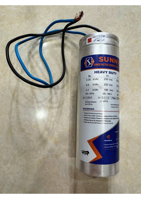 Tụ bù khô SUNNY CAP/05/230SUN 1P 5KVAr 230V