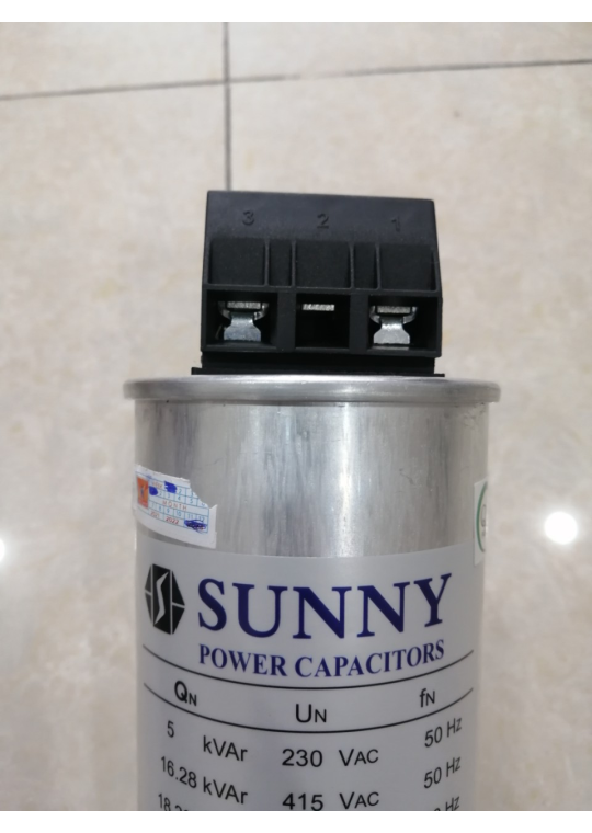 Tụ bù khô SUNNY 1P 5KVAr 230V ( CAP/05/230SUN )