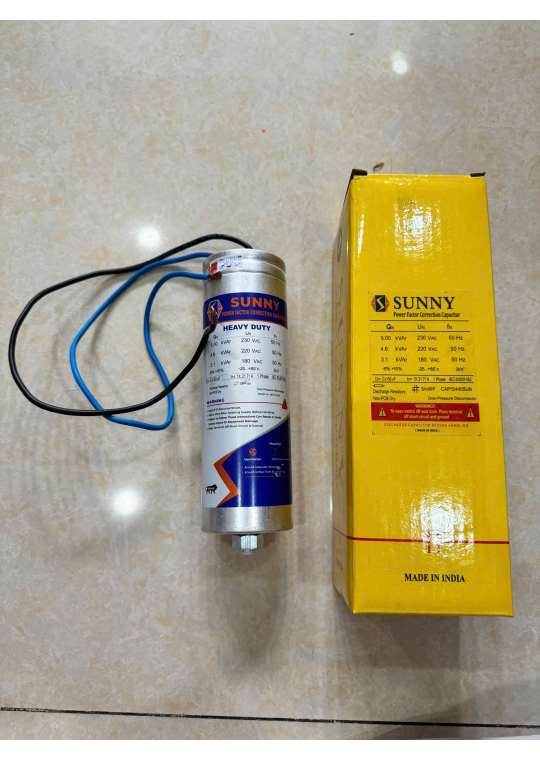 Tụ bù khô SUNNY CAP/05/230SUN 1P 5KVAr 230V