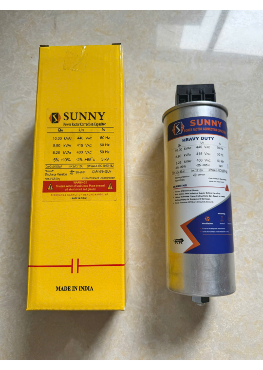 Tụ bù khô SUNNY CAP/10/440SUN 3P 10KVAr 440V