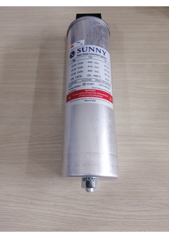 Tụ bù khô SUNNY 3P 15KVAr 440V ( CAP/15/440SUN )