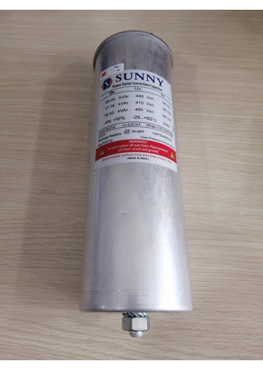 Tụ bù khô SUNNY 3P 20KVAr 440V ( CAP/20/440SUN )