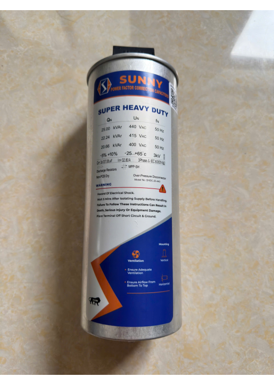 Tụ bù khô SUNNY CAP/25/440SUN 3P 25KVAr 440V