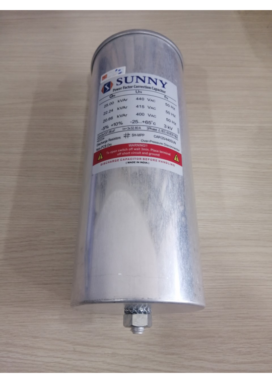 Tụ bù khô SUNNY 3P 25KVAr 440V ( CAP/25/440SUN )