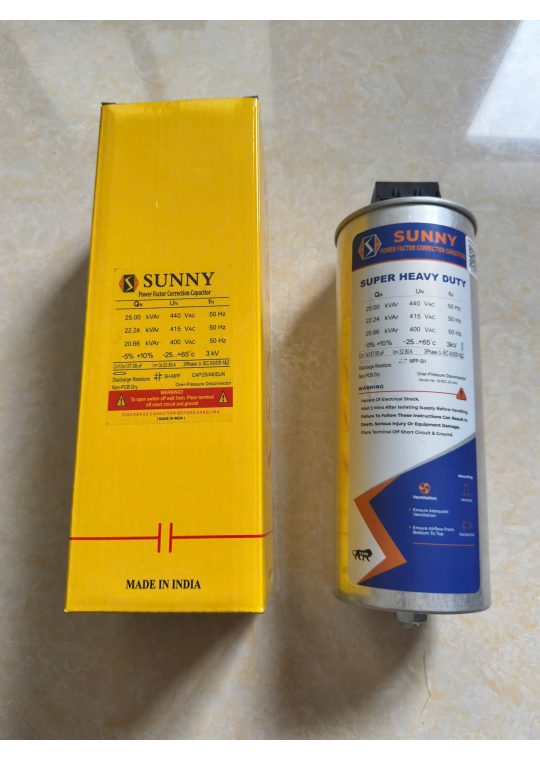 Tụ bù khô SUNNY CAP/25/440SUN 3P 25KVAr 440V