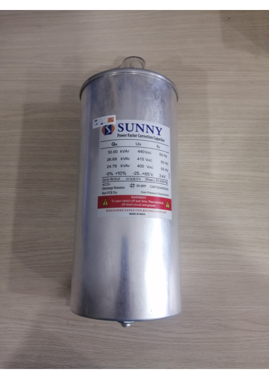 Tụ bù khô SUNNY 3P 30KVAr 440V ( CAP/30/440SUN )