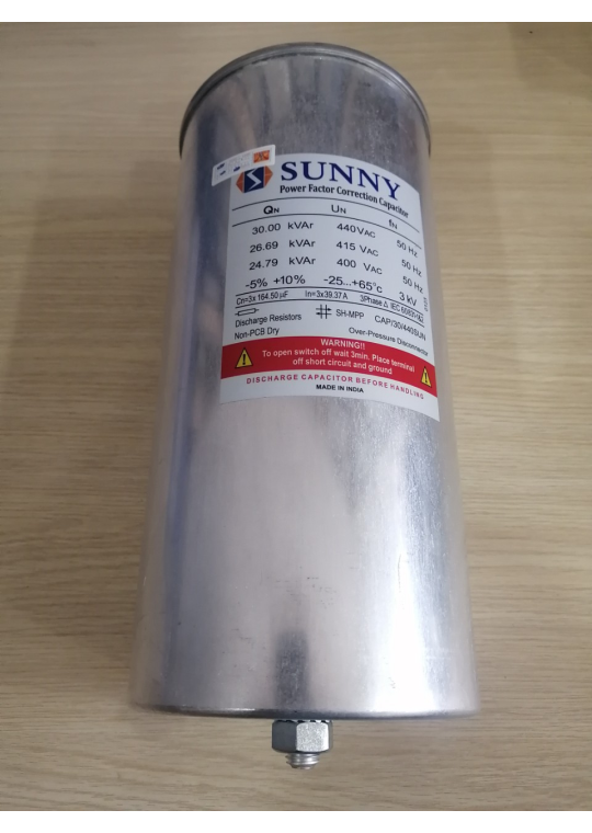 Tụ bù khô SUNNY 3P 30KVAr 440V ( CAP/30/440SUN )