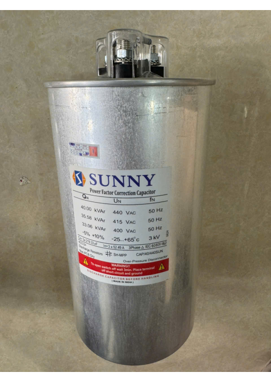 Tụ bù khô SUNNY 3P 40KVAr 440V ( CAP/40/440SUN )