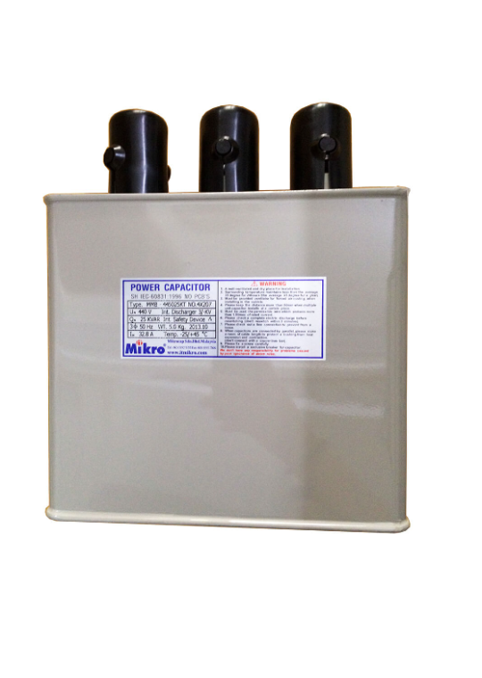 Tụ bù dầu MIKRO 3P 25KVAr 440V ( MMB-445025KT )