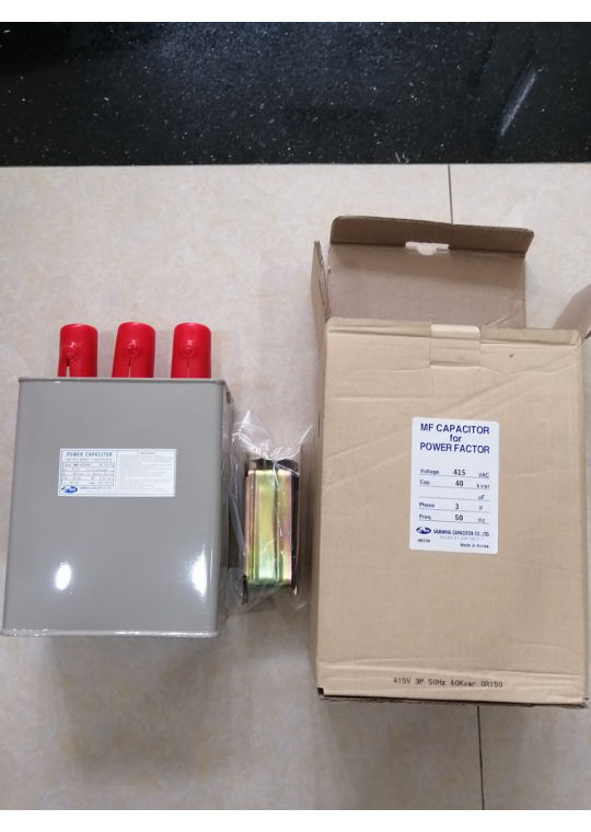Tụ bù dầu SAMWHA  3P 40KVAr 415V ( SMB-4150400KT  )