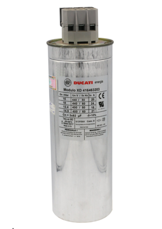 TỤ BÙ KHÔ DUCATI 3P 15KVAr 440V ( SD416469320 )