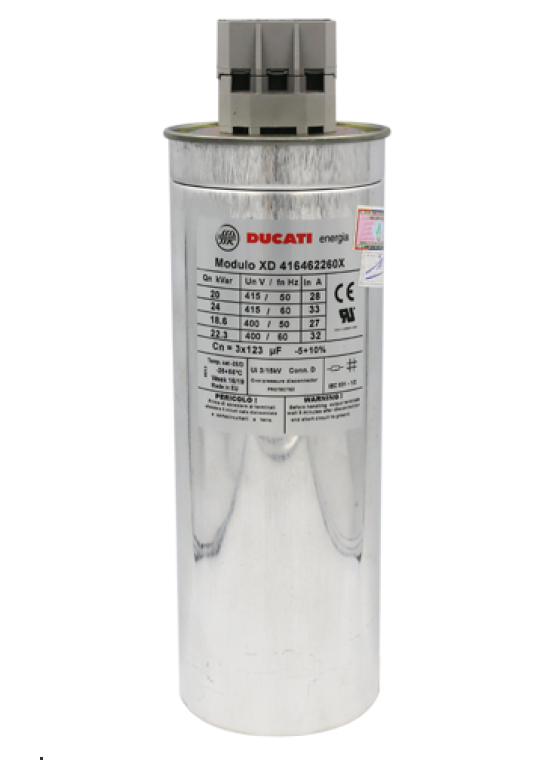 TỤ BÙ KHÔ DUCATI 3P 20KVAr 440V ( SD416469330 )