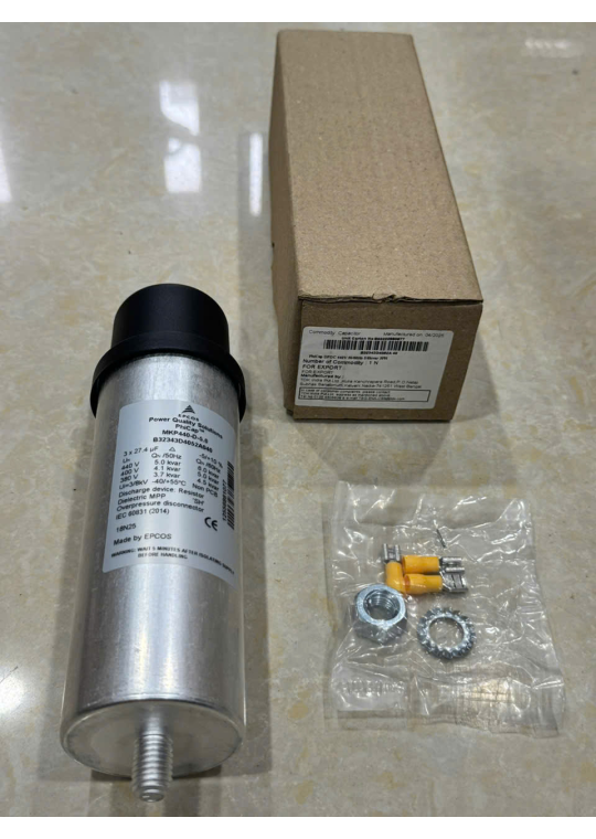 Tụ bù khô EPCOS 3P 5KVAr 440V ( MKP440-D-5.0 )