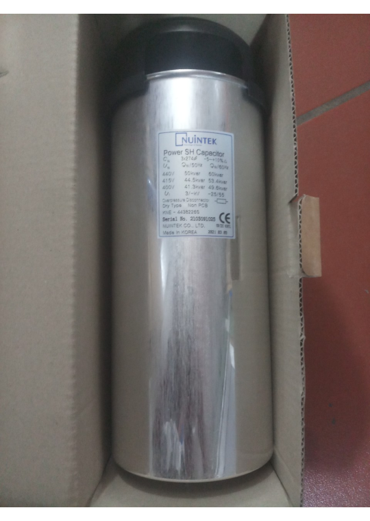 Tụ bù khô NUINTEK 3P 50KVAr 440V ( KNE-4438226S )