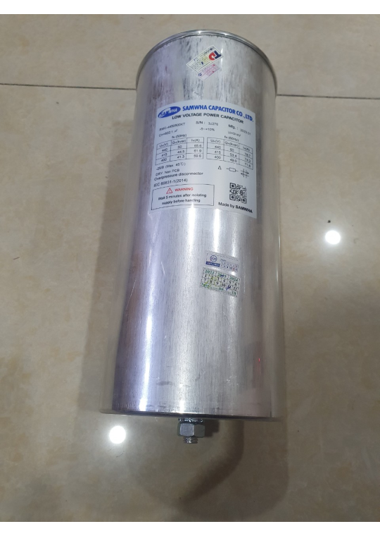 Tụ bù khô SAMWHA 3P 50KVAr 440V ( RMC-4450500KT )