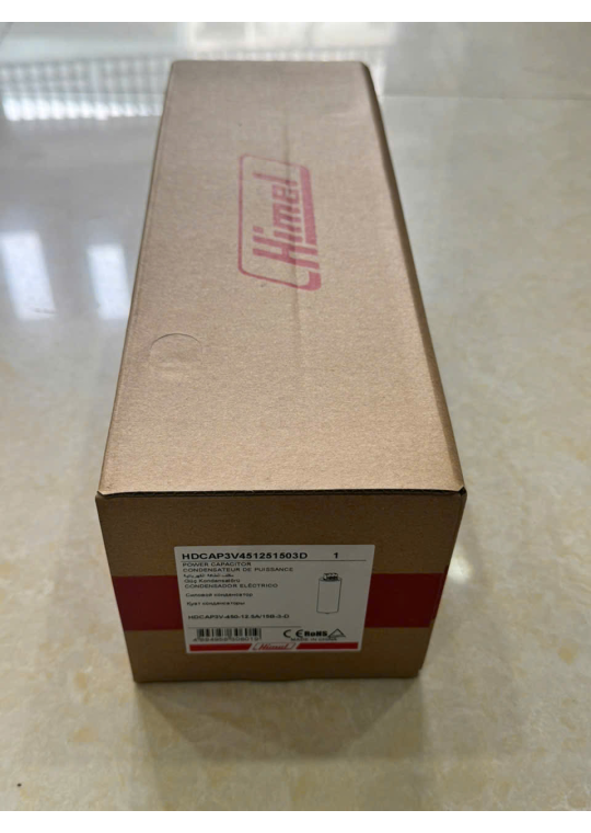 Tụ bù tròn Himel 3P 12.5KVAr 450V ( HDCAP3V451251503D )