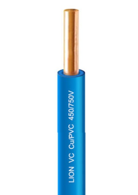Dây điện đơn cứng LION VC 6mm2 - 450/750V