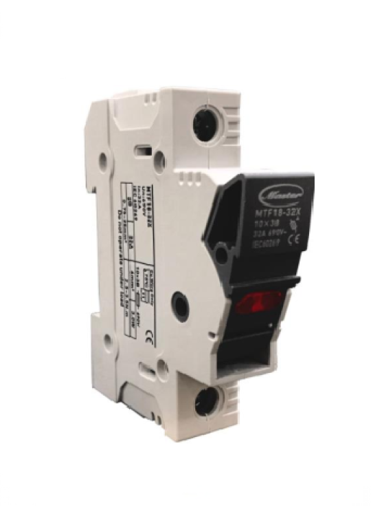 Vỏ cầu chì điều khiển MASTER có đèn báo MTF18-32X