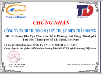 Đại lý phân phối thiết bị điện MASTER electric năm 2025