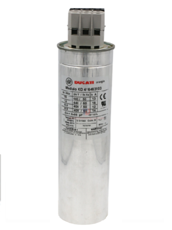 TỤ BÙ KHÔ DUCATI 3P 10KVAr 440V ( SD416469300 )