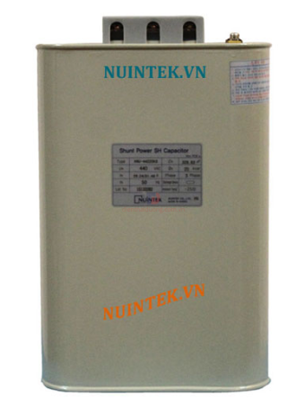 TỤ BÙ DẦU NUINTEK 3P 20KVAr 440V ( ENU-44220KS )