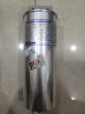 Tụ bù khô MIKRO 3P 5KVAr 440V ( MKC-445050KT )