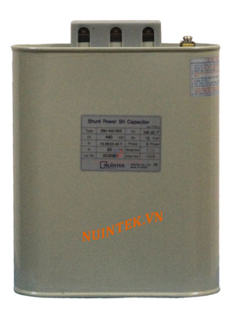 TỤ BÙ DẦU NUINTEK 3P 15KVAr 440V ( ENU-44215KS )