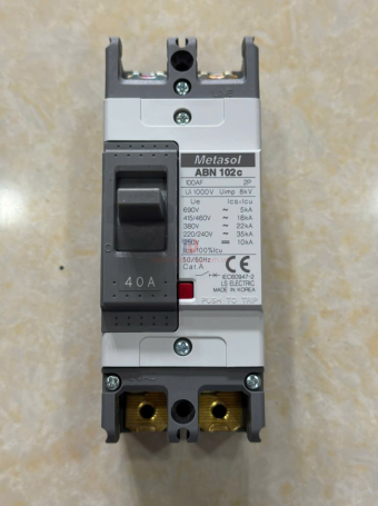 MCCB LS 2P 40A 35kA ( ABN102c )