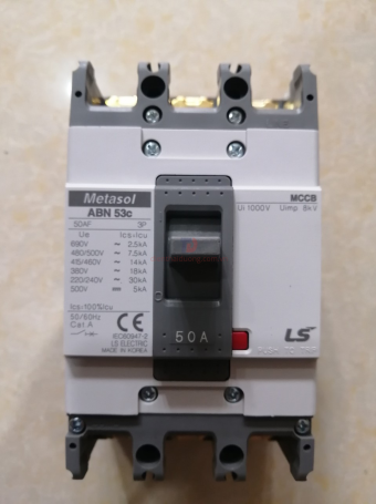 MCCB LS 3P 50A 18kA ( ABN53c )