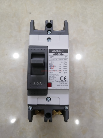 MCCB LS 2P 30A 25kA ( ABS32c )