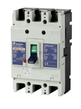 MCCB SHIHLIN 3P 250A 70kA ( BM250-RTA )