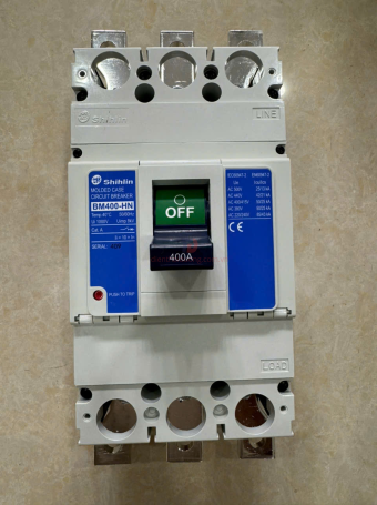 MCCB SHIHLIN 3P 400A 50kA ( BM400-HN )