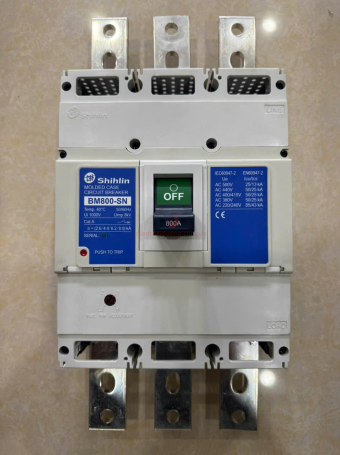 MCCB SHIHLIN 3P 800A 50kA ( BM800-SN )