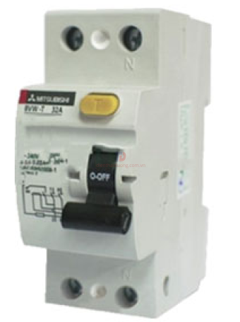 RCCB MITSUBISHI 2P 40A 30mA/100mA/300mA ( BVW-T )